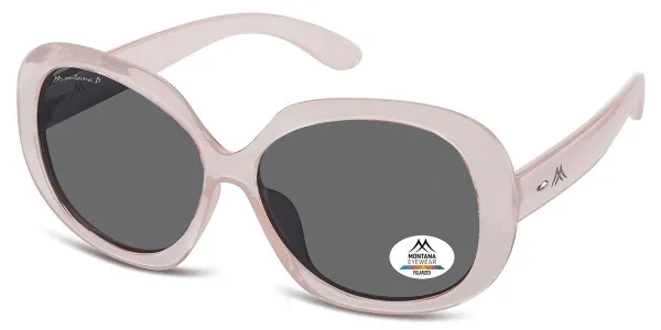 Montana Eyewear MP63 Polarized MP63D Women's Sunglasses Pink Size 60
