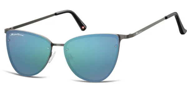 Montana Eyewear MS44 MS44C Women's Sunglasses Grey Size 59