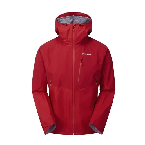 Montane Ajax Waterproof Jacket: Alpine Red:
