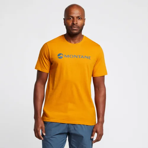 Montane Men's Mono Logo T-Shirt - Orange, ORANGE
