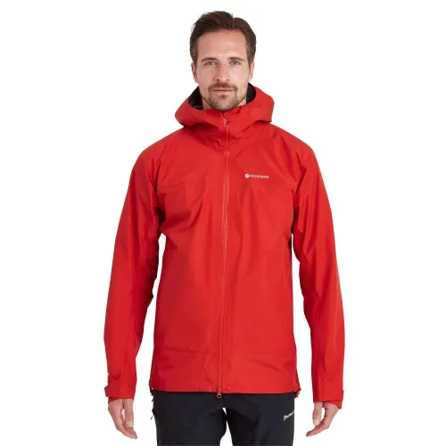 Montane Phase Waterproof Jacket: Adrenaline Red: XL
