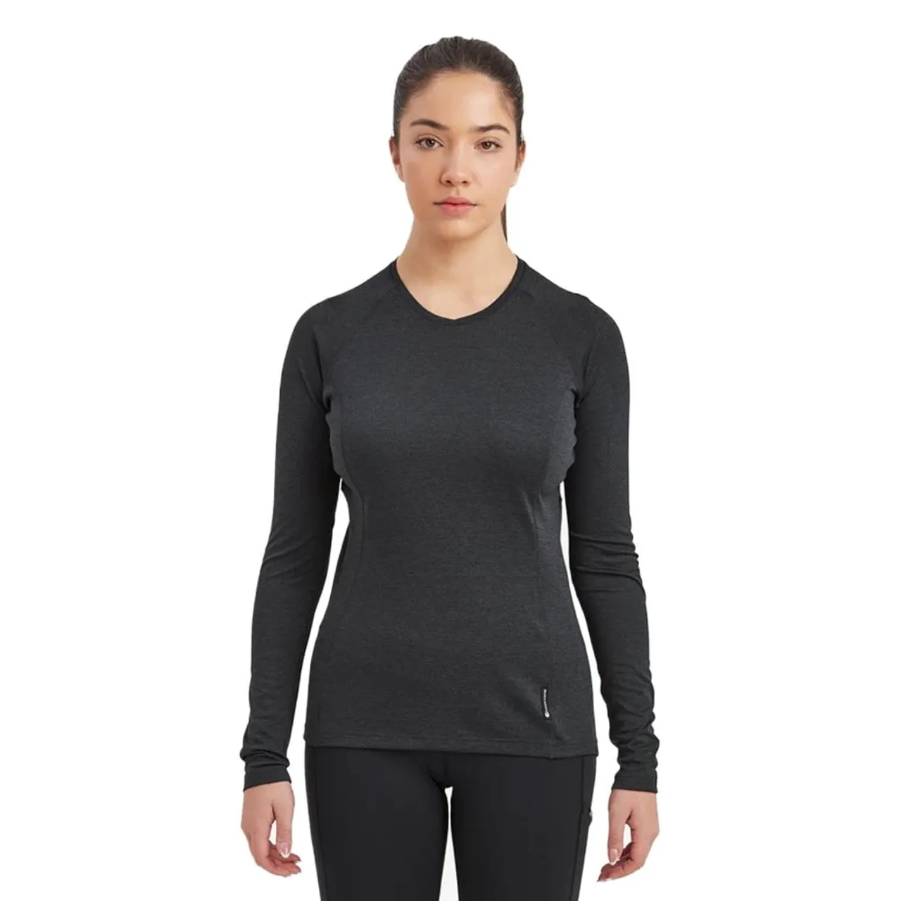 Montane Womens Dart Long Sleeve T-Shirt: Black: 8