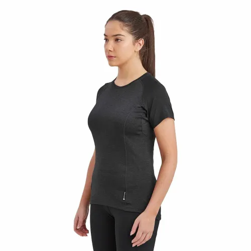 Montane Womens Dart T-Shirt: Black: 12