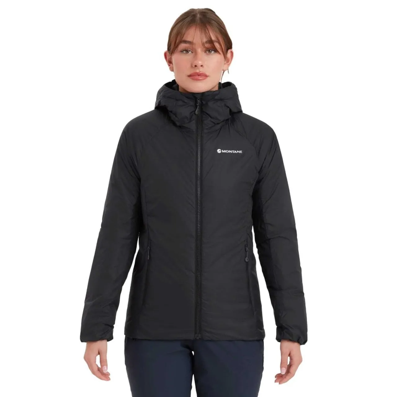 Montane Womens Respond Hooded Insulated Jacket: Black: 14