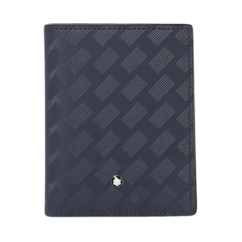 Montblanc , Blue Extreme 3.0 Wallet Compact ,Blue male, Sizes: ONE SIZE