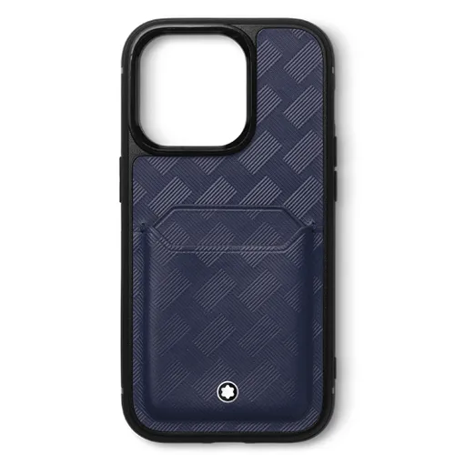 Montblanc Extreme 3.0 Hard Phone Case for Apple iPhone 15 Pro Max with 2cc Ink Blue