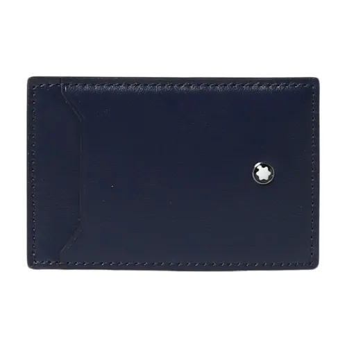 Montblanc , Ink Blue Card Holder ,Blue male, Sizes: ONE SIZE