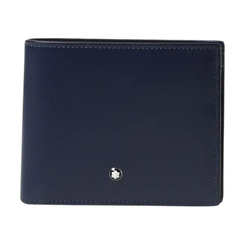 Montblanc , Meisterstuck Wallet with Coin Case ,Blue male, Sizes: ONE SIZE