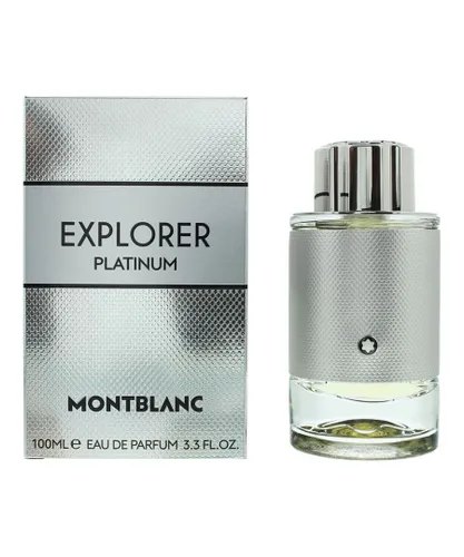 Montblanc Mens Explorer Platinum Eau De Parfum 100ml - One Size