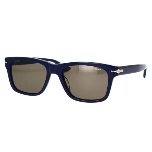 Montblanc , Montblanc Sunglasses Mb0263S 004 ,Blue male, Sizes: