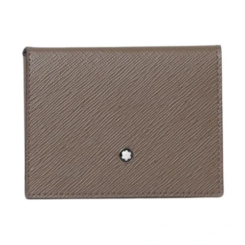 Montblanc , Sartorial Card Holder Trio Mastice ,Brown male, Sizes: ONE SIZE