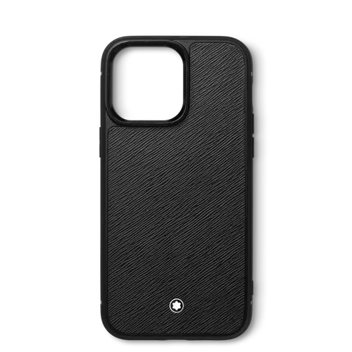 Montblanc Sartorial Hard Phone Case for Apple iPhone 15 Pro Max Black