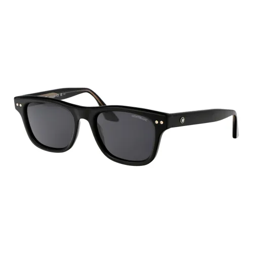 Montblanc , Stylish Sunglasses Mb0254S ,Black male, Sizes: