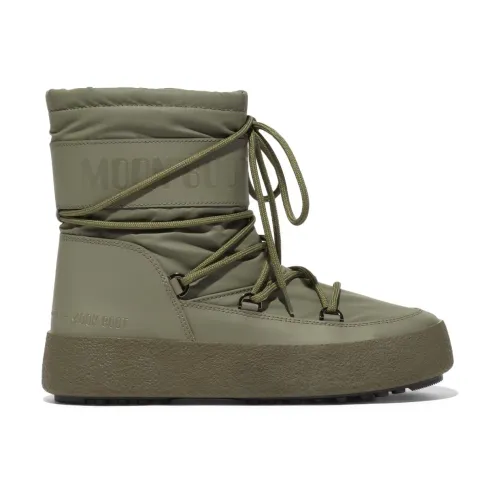 Moon Boot , Classic Winter Boot ,Green male, Sizes: