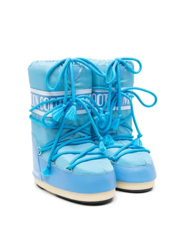 Moon Boot Kids Icon High snow boots - Blue