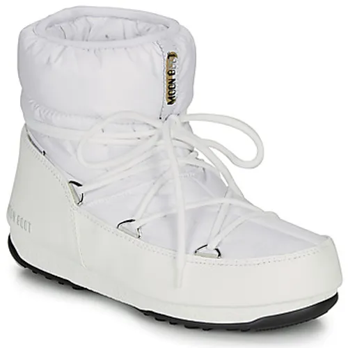 Moon Boot  LOW NYLON WP 2  women's Snow boots in White