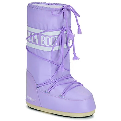 Moon Boot  MB ICON NYLON  women's Snow boots in Purple