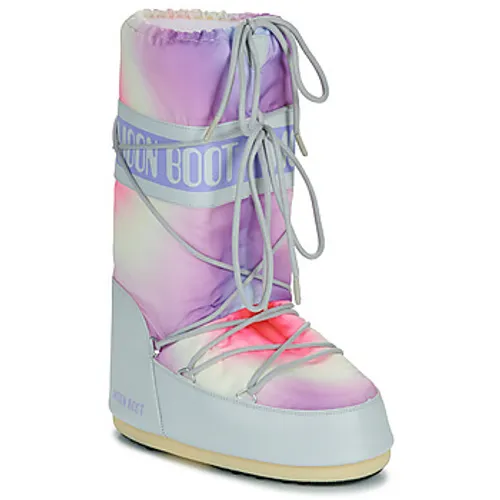 Moon Boot  MB ICON TIE DYE  women's Snow boots in Purple