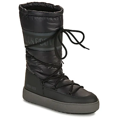 Moon Boot  MB LTRACK HIGH NYLON WP  women's Snow boots in Black