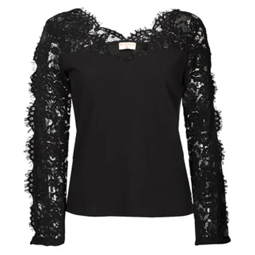 Moony Mood  PABSCONE  women's Blouse in Black