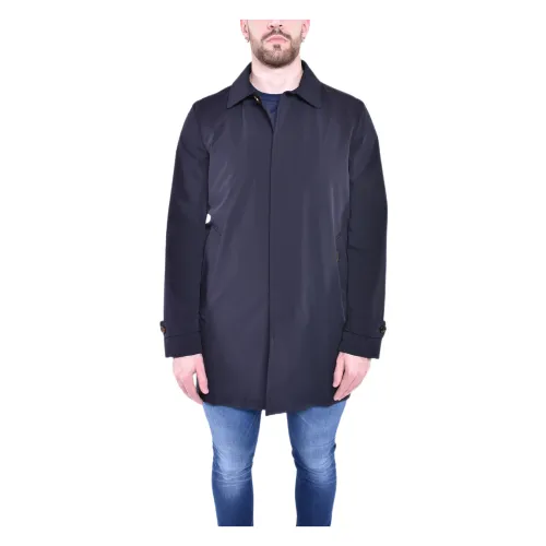 Moorer , Elegant Water-Resistant Jacket Vittor-Kn ,Blue male, Sizes: