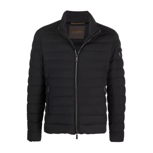 Moorer , Men Clothing Jackets Coats Mougi100262 ,Black male, Sizes: