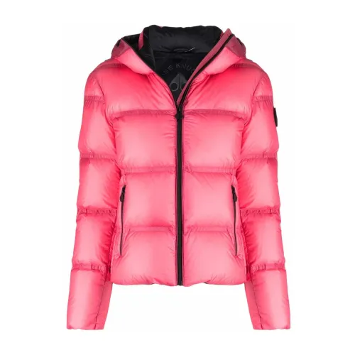 Moose Knuckles , Arctic Rose Puffer Jacket ,Pink female, Sizes: