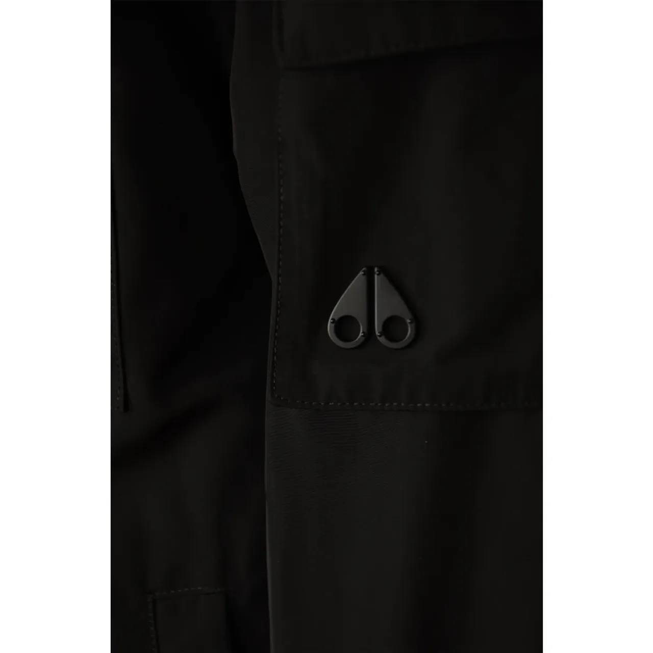 Moose Knuckles , Black Charlesbourg Jacket ,Black male, Sizes:
