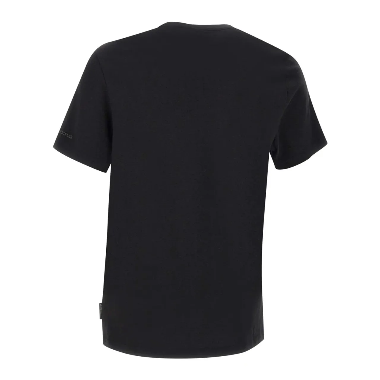 Moose Knuckles , Black T-shirts and Polos ,Black male, Sizes: