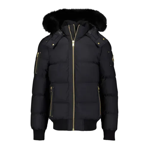 Moose Knuckles , Down Jackets ,Black male, Sizes: