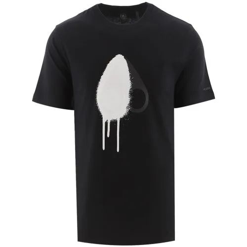 Moose Knuckles Mens Black Milkyway Augustine T-Shirt