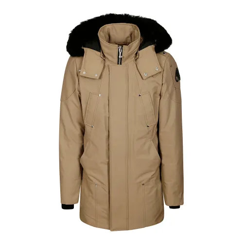 Moose Knuckles , Neo Shear Stirling Parka ,Brown male, Sizes: