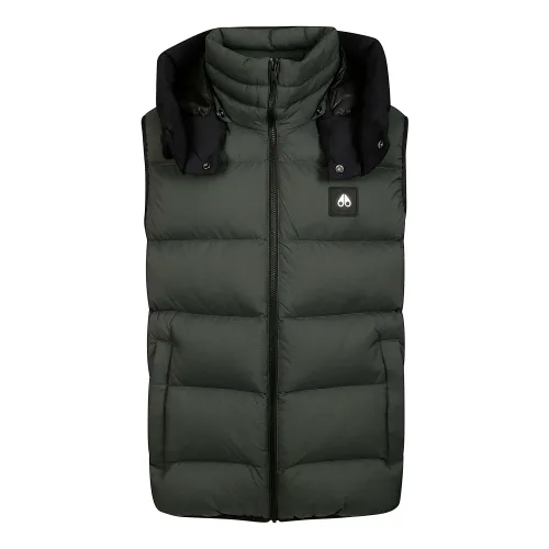 Moose Knuckles , Sycamore Vest - Stylish and Protective Layering Piece ,Green male, Sizes: