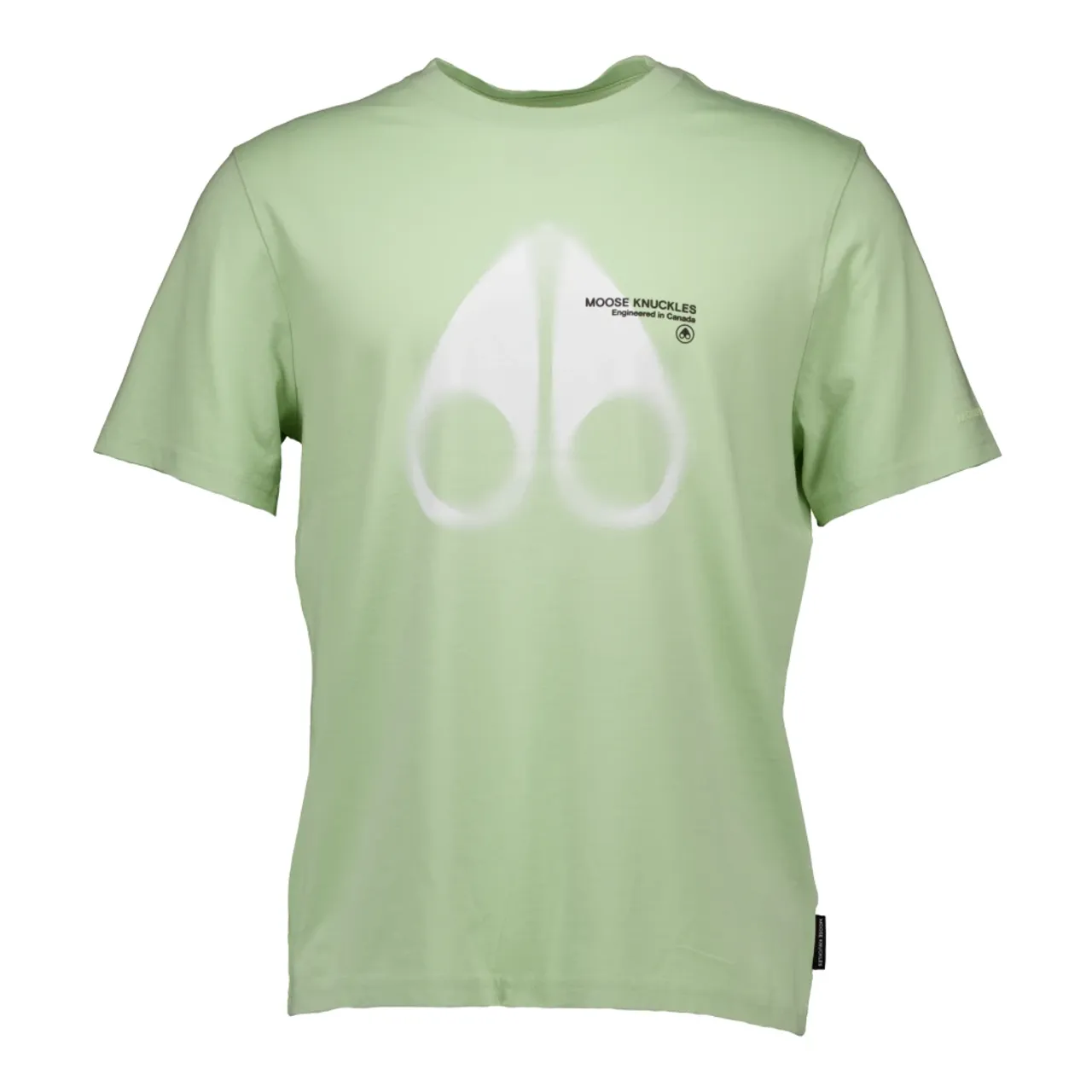Moose Knuckles , T-Shirts ,Green male, Sizes: