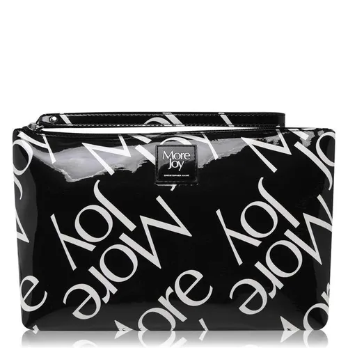 MORE JOY More Joy Print Wash Bag - Black