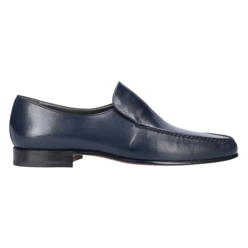 Moreschi , Loafers ,Blue male, Sizes: