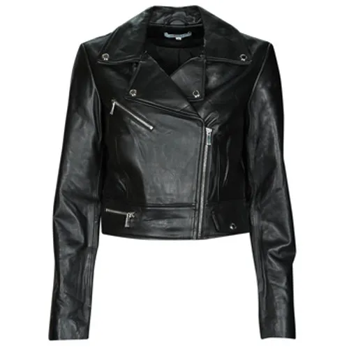 Morgan  GCUIR  women's Leather jacket in Black