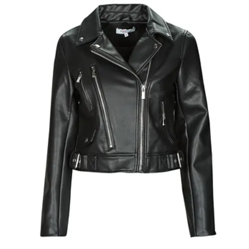 Morgan  GEMMA  women's Leather jacket in Black