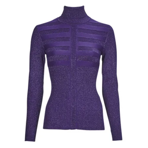 Morgan  MENTOS  women's Sweater in Purple