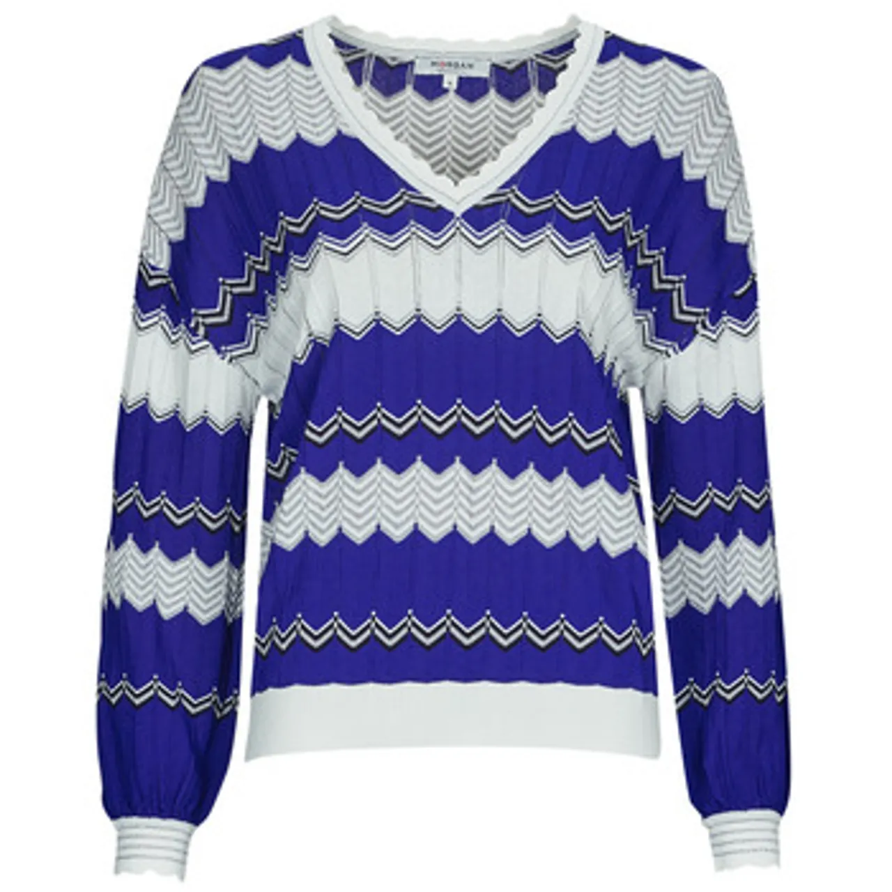 Morgan  MIX  women's Sweater in Blue