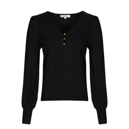 Morgan  MLYS  women's Sweater in Black