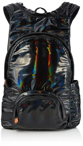Morikukko Unisex-Adult Hooded Backpack Halogen Black