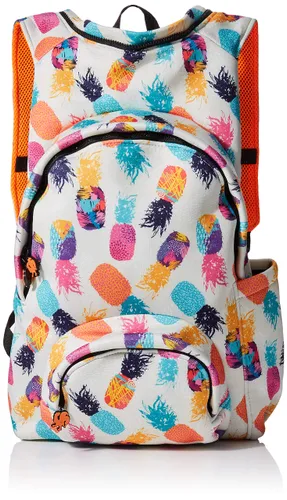 Morikukko Unisex-Adult Hooded Backpack Pineapple Backpack