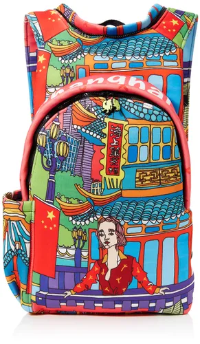 Morikukko Unisex-Adult Hooded Backpack Shang Hai Backpack