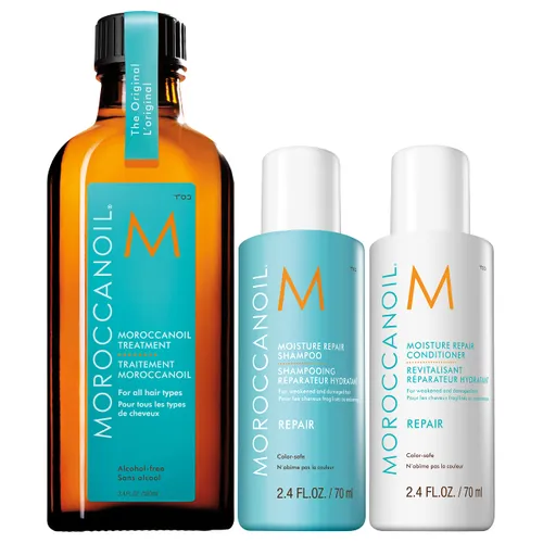 Moroccanoil Treatment 100 ml with Moisture Repair Shampoo