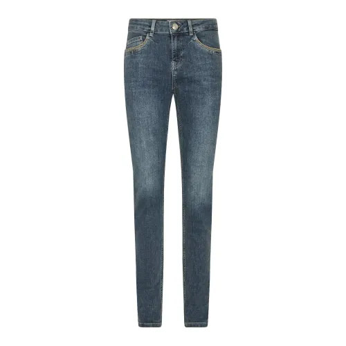 MOS Mosh , Bradford Ida Glow Skinny Jeans 147990 Blue ,Blue female, Sizes: