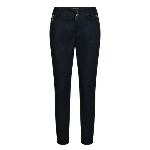 MOS Mosh , Dark Blue Milton Hybrid Regular Jeans ,Blue female, Sizes: