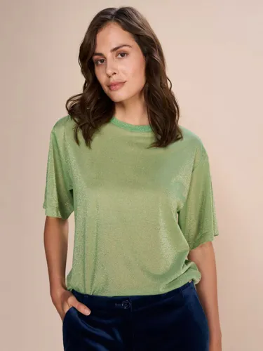 MOS MOSH Kit Metallic T-Shirt, Zephyr Green - Zephyr Green - Female