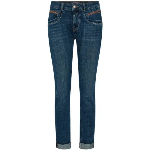 MOS Mosh , MMNaomi Subtle Jeans ,Blue female, Sizes: