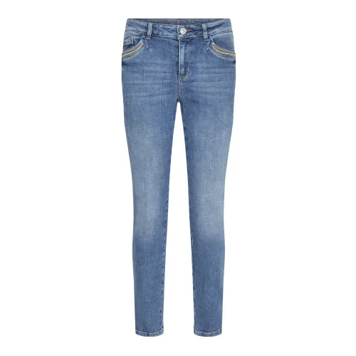 MOS Mosh , Skinny Mmsumner Vivid Jeans ,Blue female, Sizes: